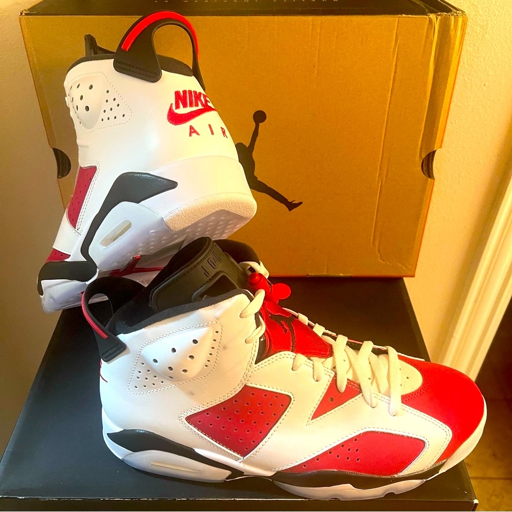 🔥🔥AIR JORDAN 6 CARMINE🔥🔥 - Picture 5 of 5